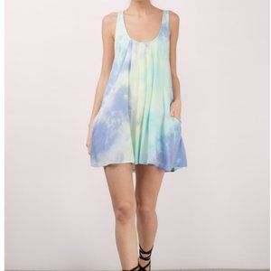 Tobi Tie Dye Swing Swing Dress